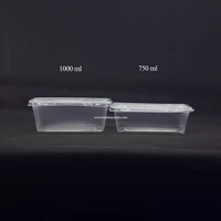 Kotak Makan Plastik Tahan Panas TP 1000 mL
