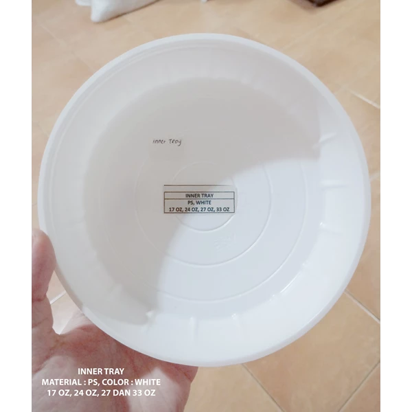 Plastic Inner Tray and Lid